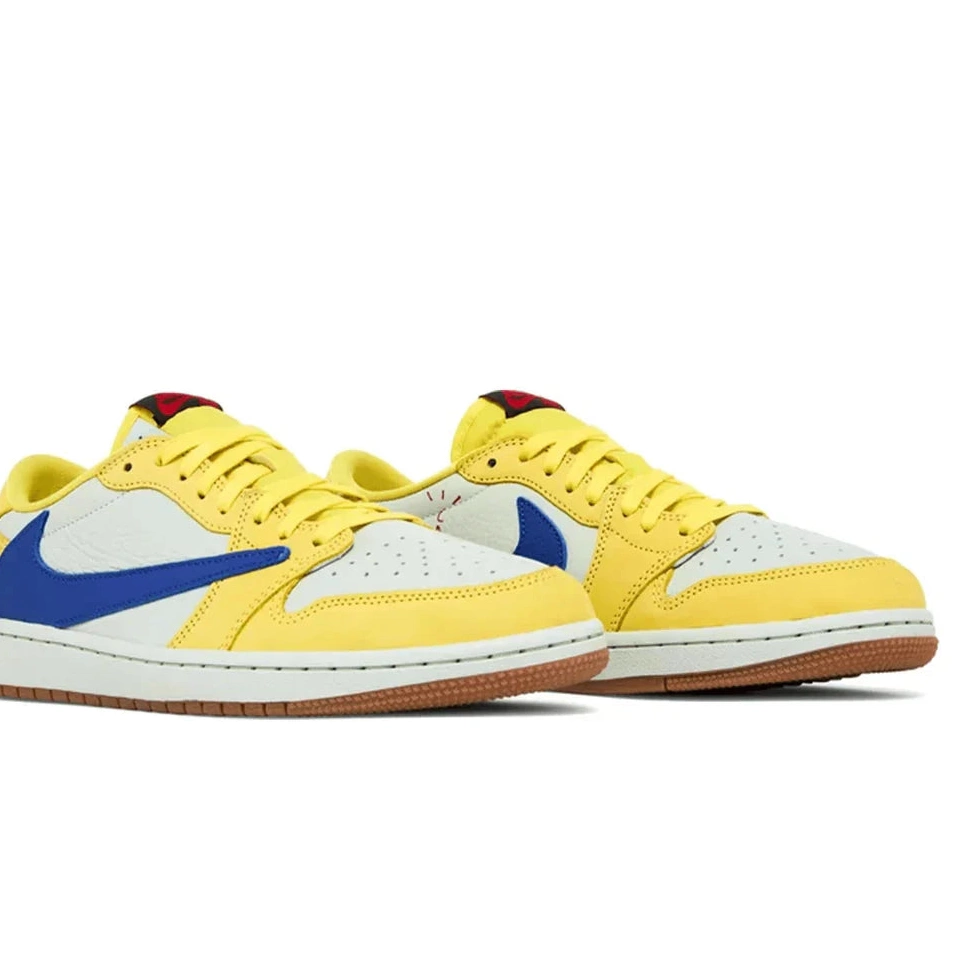 SP 1 W Scott Retro Jordan OG Low Travis Canary 0727